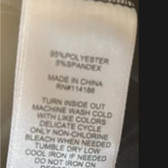 Juicy couture black bodycon cutout dress long sleeve Juniors - Picture 7 of 7